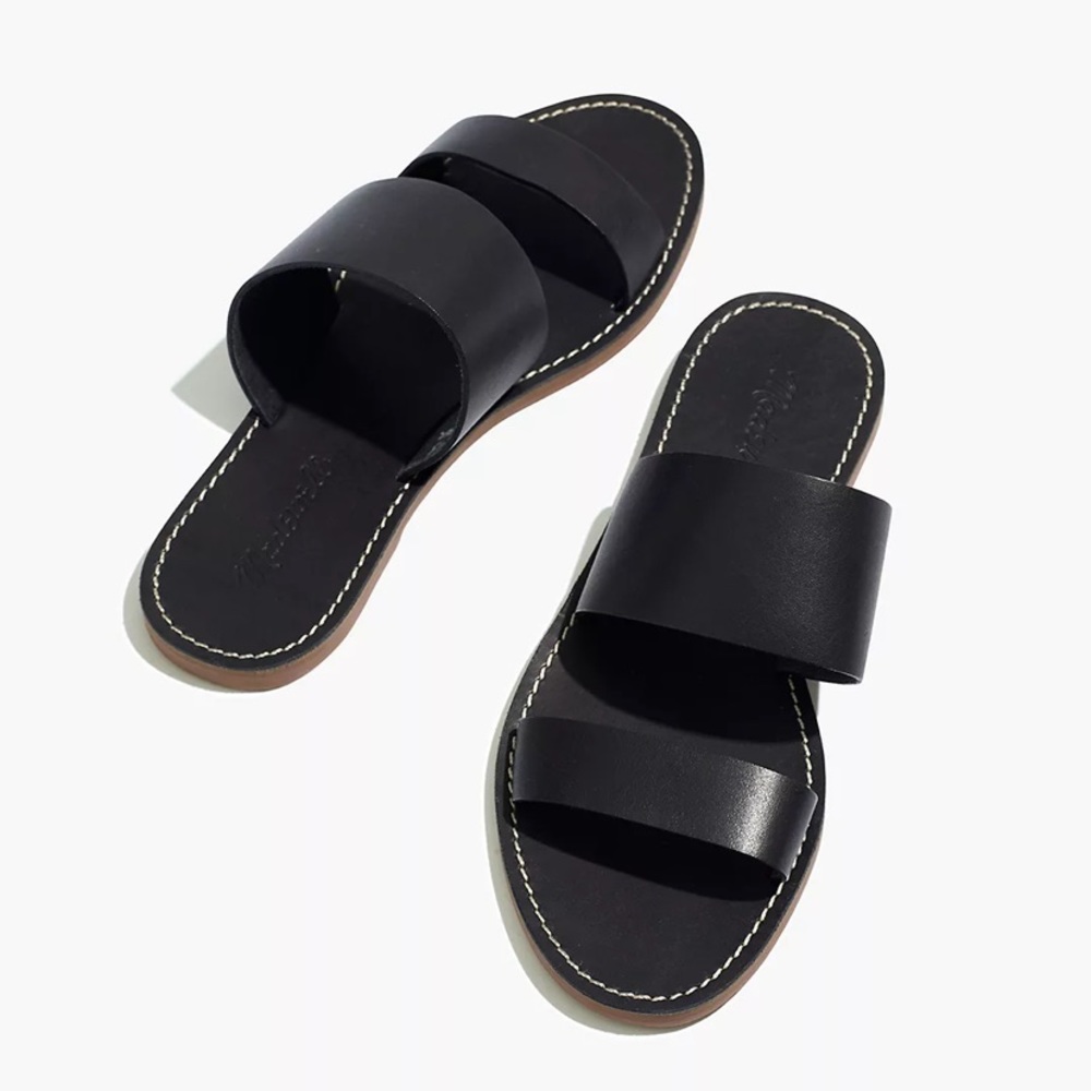 Madewell the Boardwalk Double-Strap Slide Sandal
